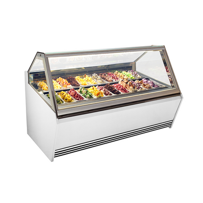 Prosky Glass Door Sliding Doors Ice Cream Showcase Freezer From China