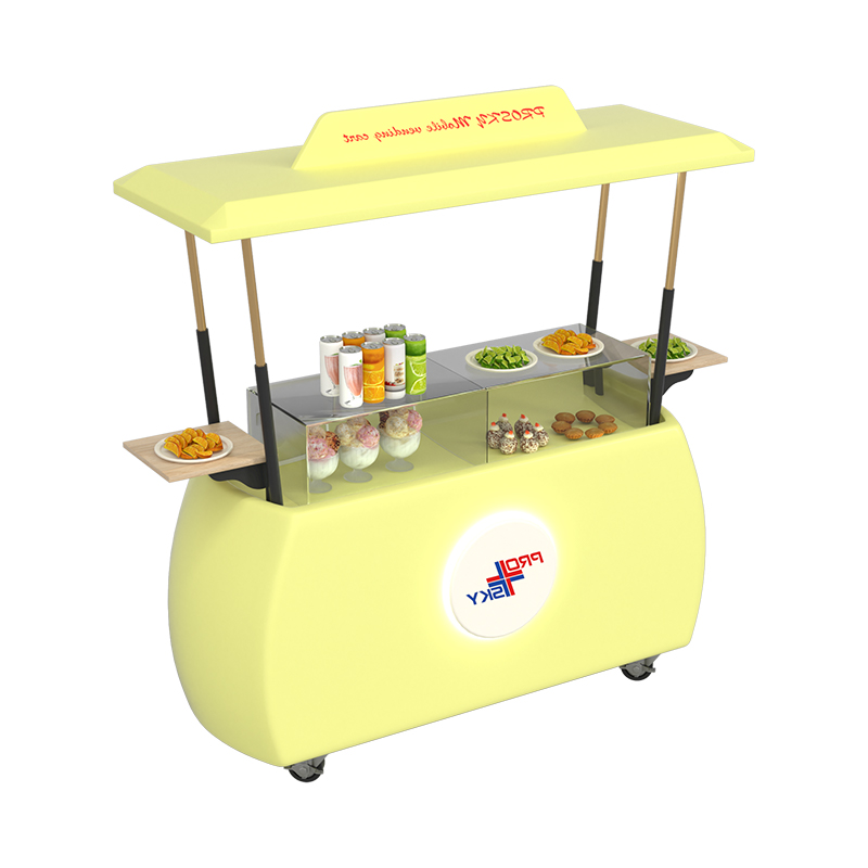 Prosky Coffee And Ice Cream Cart Trailer Electric Food Tricycle Cart For Sale