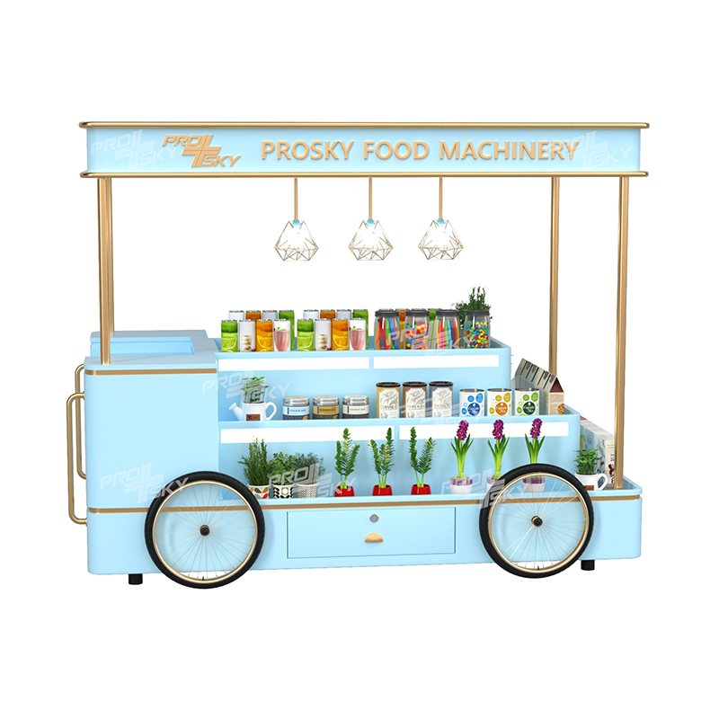 Prosky Ice Cream Food Truck Mobile Food Trailer Vending Cart Fast For Sale Europe