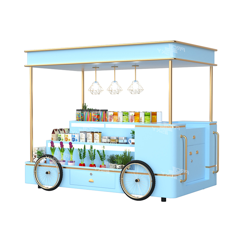 What can an ice cream cart do?