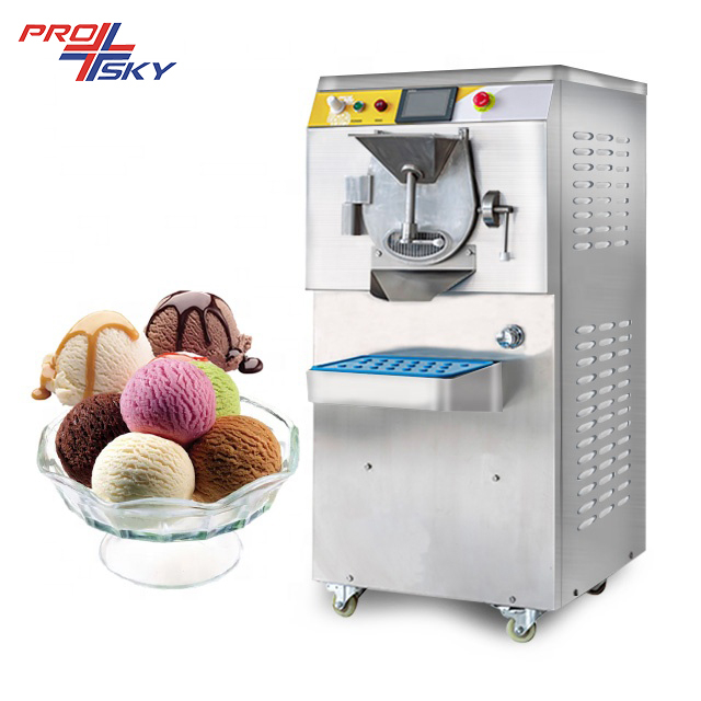 Touch Screen Air Cooling Gelato Machine for Home