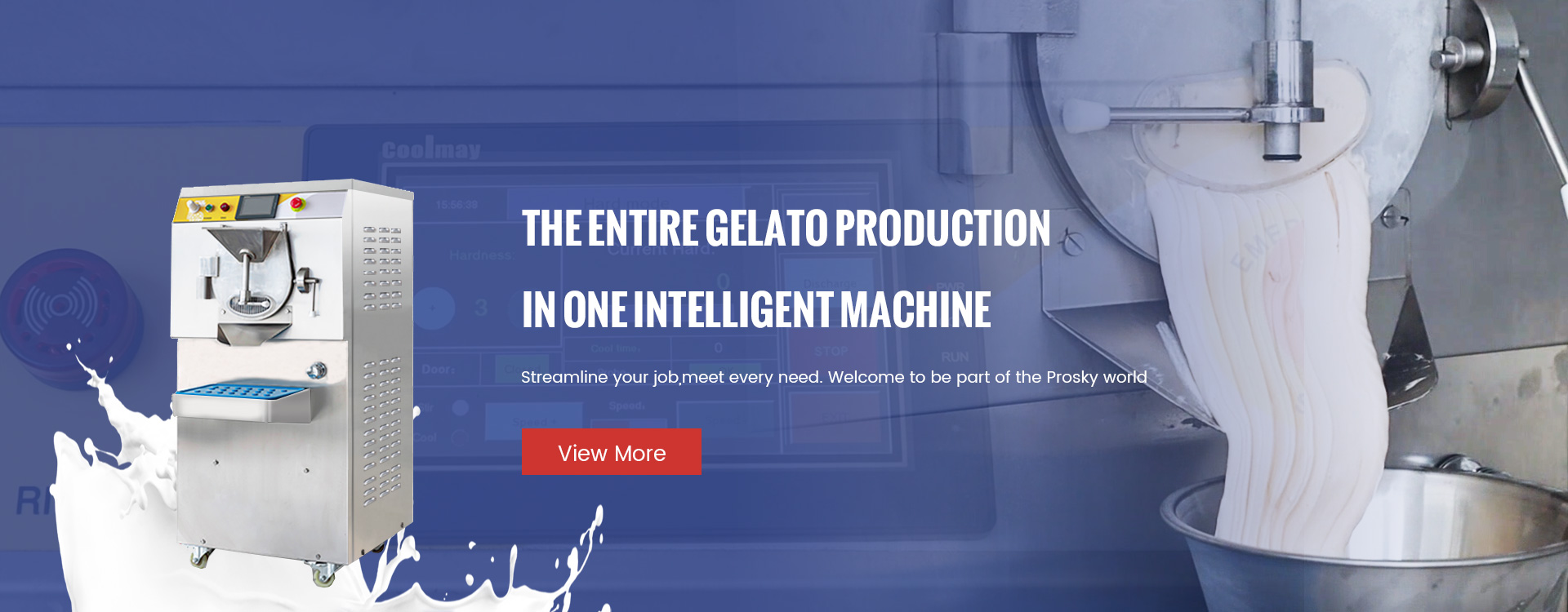 Gelato-Machine