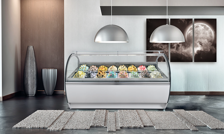 Prosky Refrigerated Tabletop Commercial Gelato Showcase